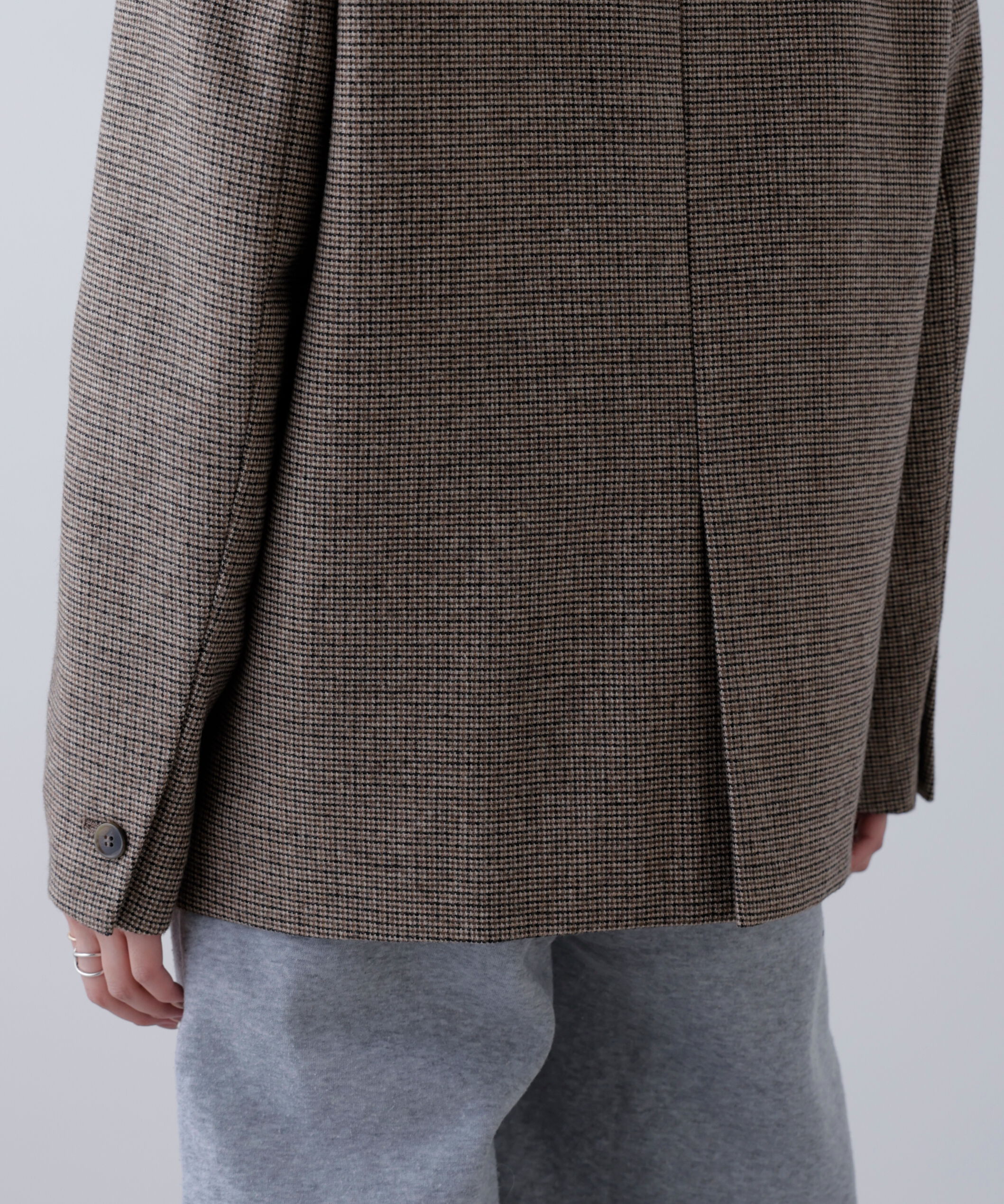  「ウール混オーバーサイズジャケット」|その他|