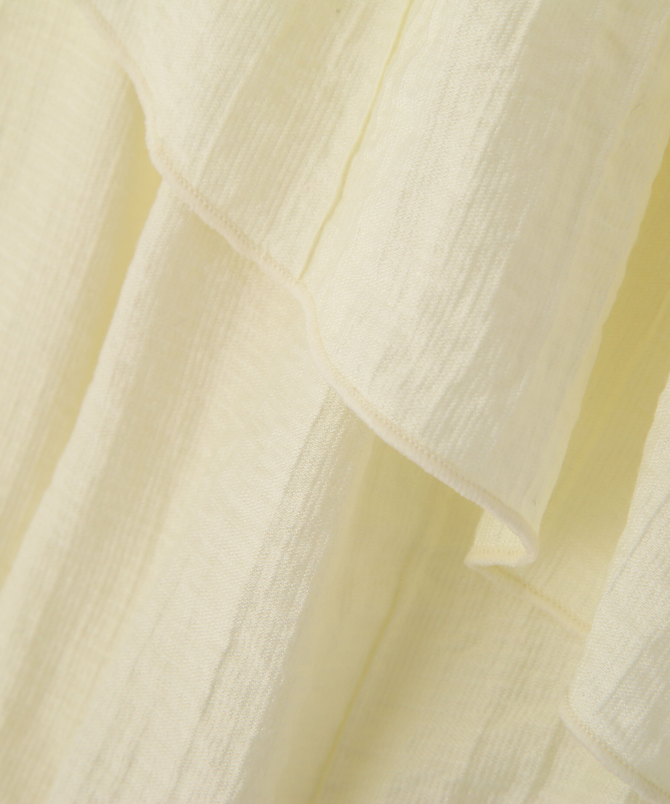  「衿フリルペプラム前開きブラウス」|シャツ・ブラウス|