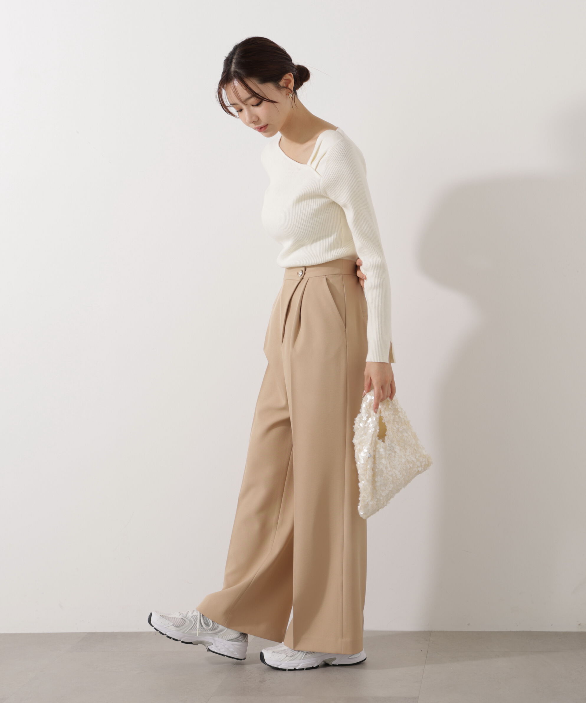 PROPORTION BODY DRESSING「ハイウエストラップパンツ　25AW」|その他|