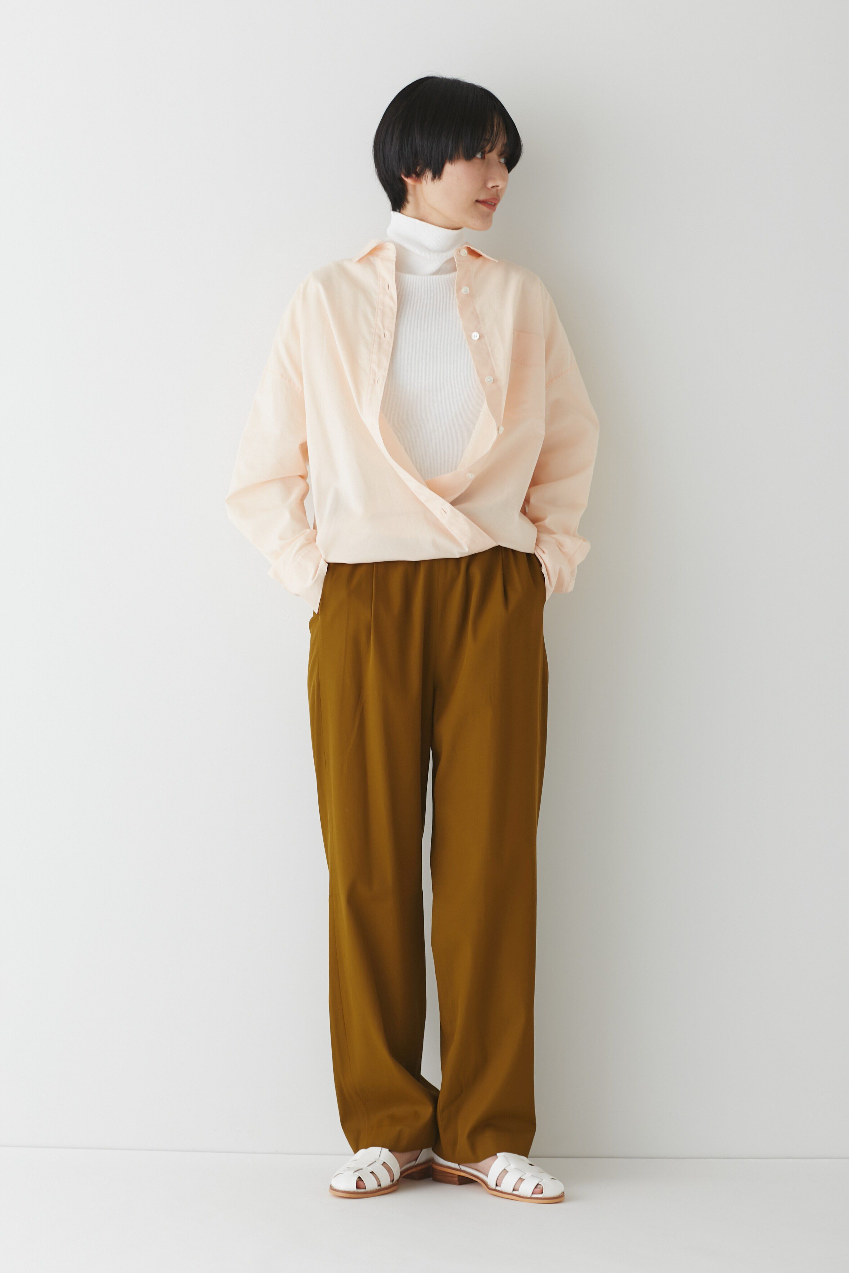  「◆スプリングカラーシャツブラウス」|シャツ・ブラウス|