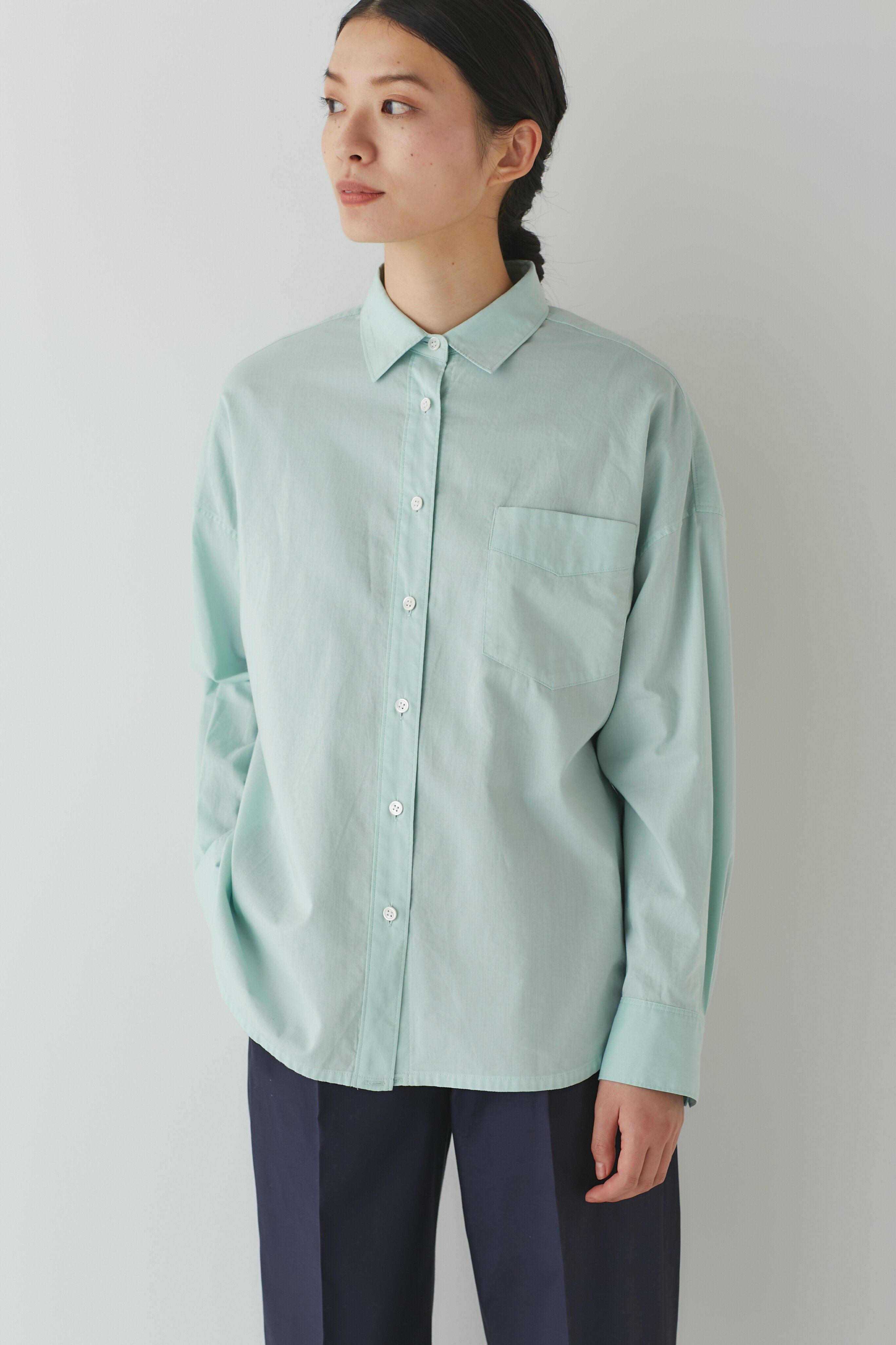  「◆スプリングカラーシャツブラウス」|シャツ・ブラウス|