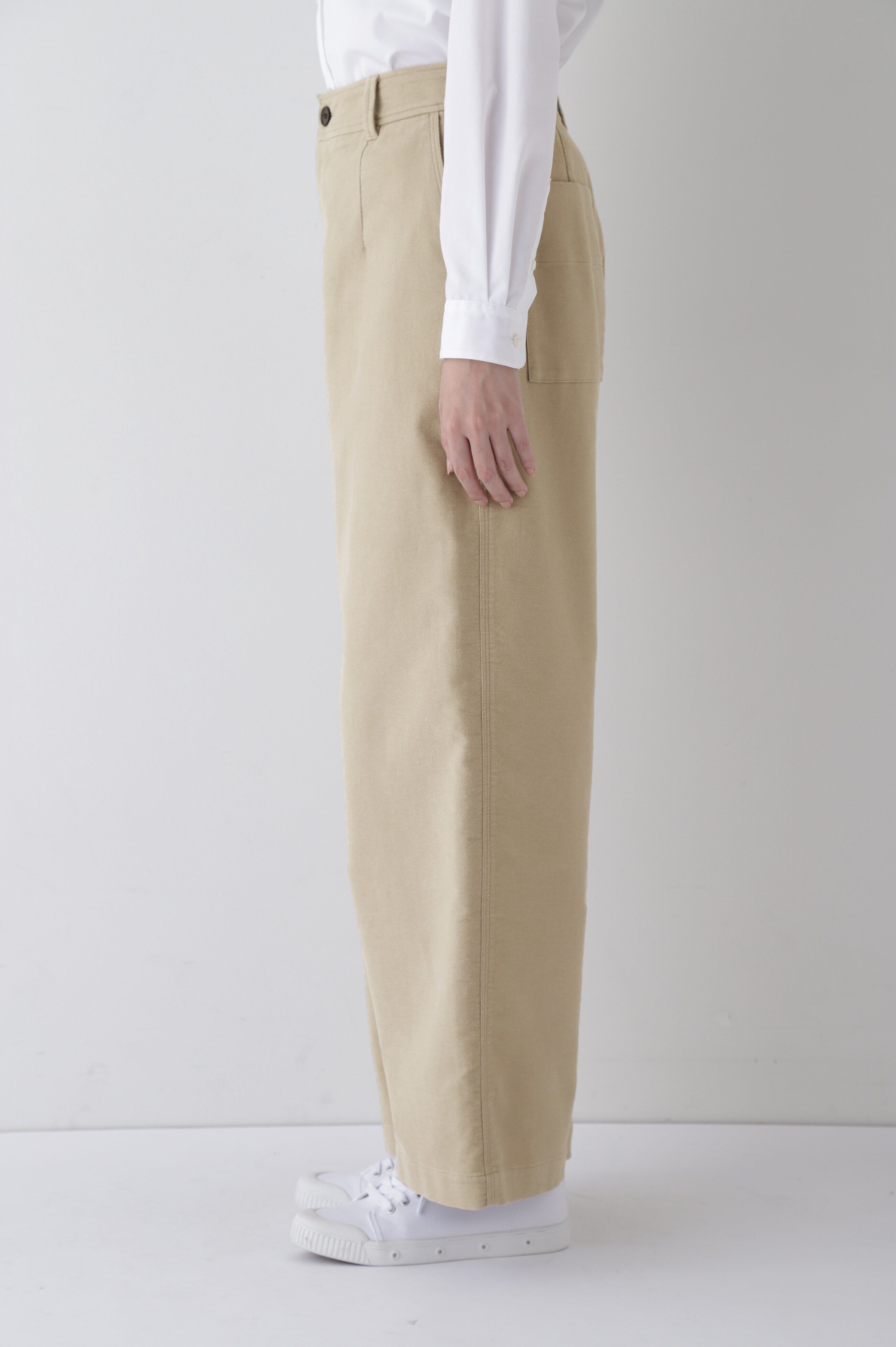  「◆ストレッチエアリードットコードセミワイドバレルパンツ」|その他|