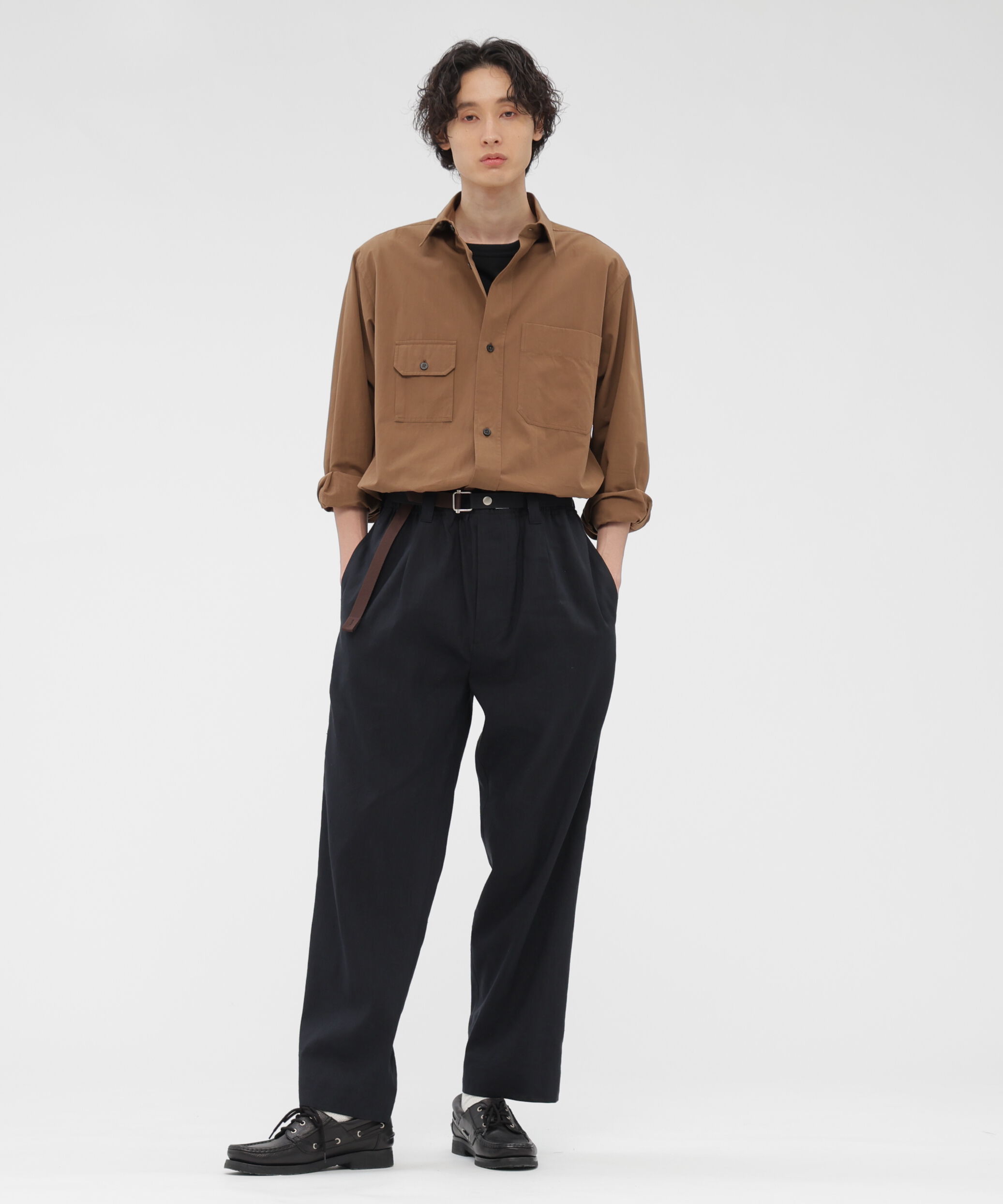MARGARET HOWELL「COTTON BLEND SHIRTING SHIRT」|シャツ・ブラウス|