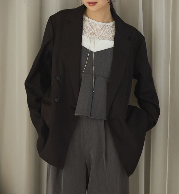 archives「【ＯＮかわ】ウォッシャブルテーラードジャケット」|テーラードジャケット|BLACK