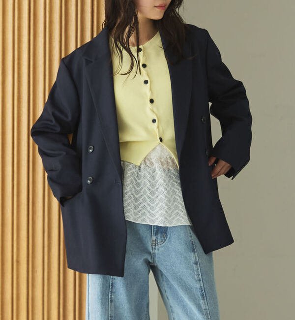 archives「【ＯＮかわ】ウォッシャブルテーラードジャケット」|テーラードジャケット|NAVY