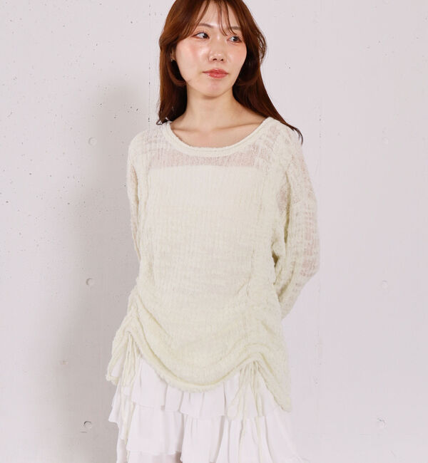 archives「ドロストスラブニットプルオーバー」|ニット・セーター|