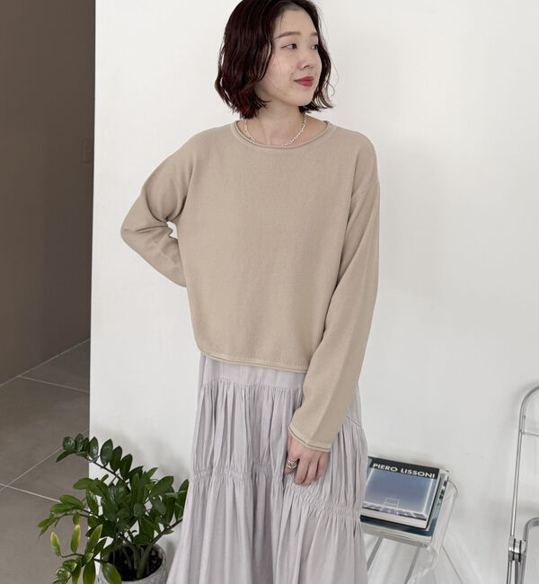 Doux archives「ニットＳＥＴティアードキャミワンピース」|ワンピース|