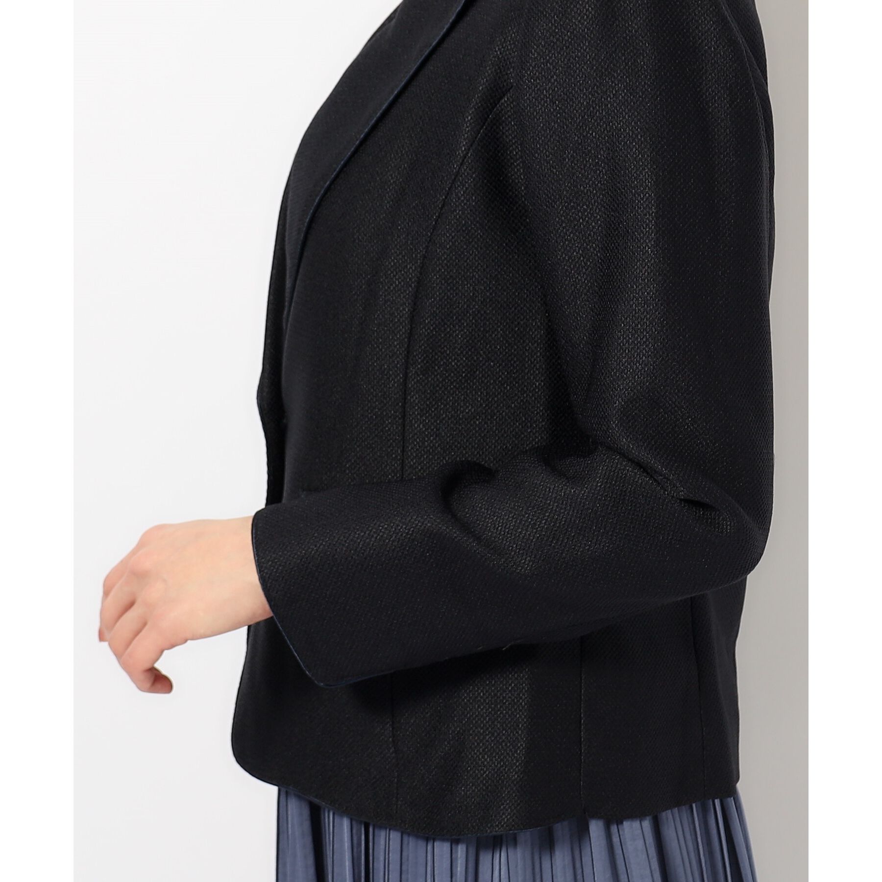 SHOO･LA･RUE「【S-4Lまで/洗える】らくドビーテーラードジャケット」|テーラードジャケット|