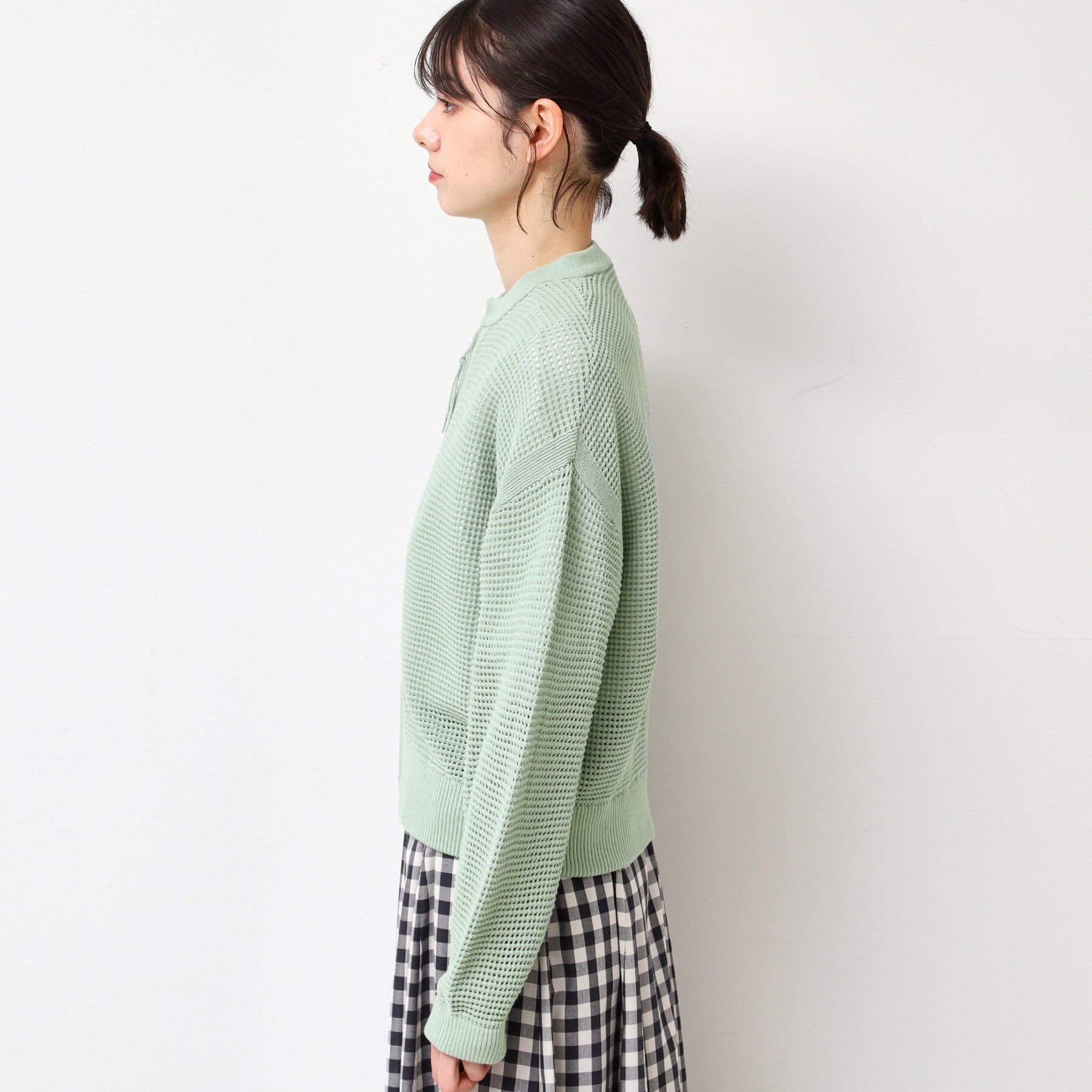 Dessin「【セットアップ可能・洗える】コットンメッシュブルゾン」|ブルゾン・スタジャン|