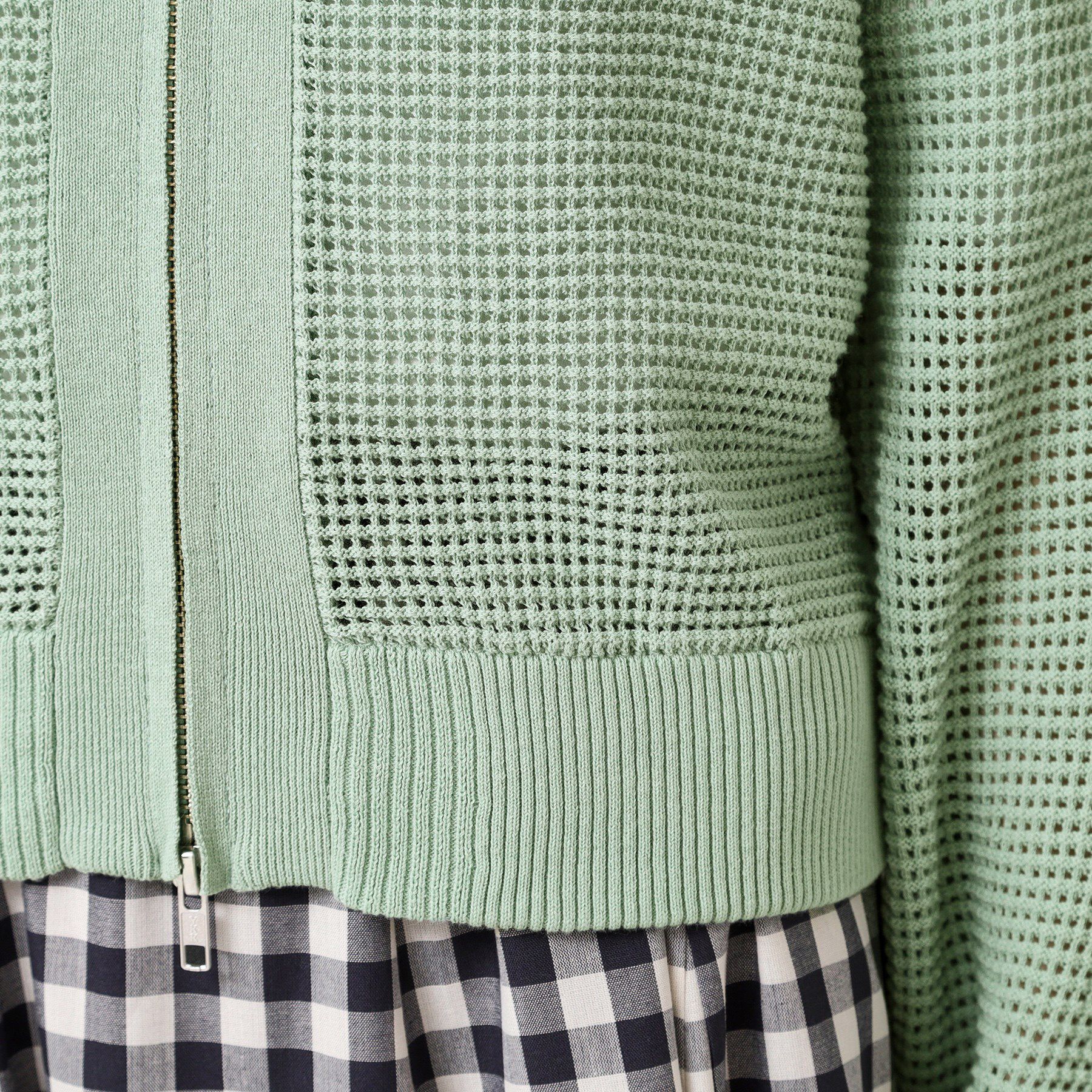 Dessin「【セットアップ可能・洗える】コットンメッシュブルゾン」|ブルゾン・スタジャン|