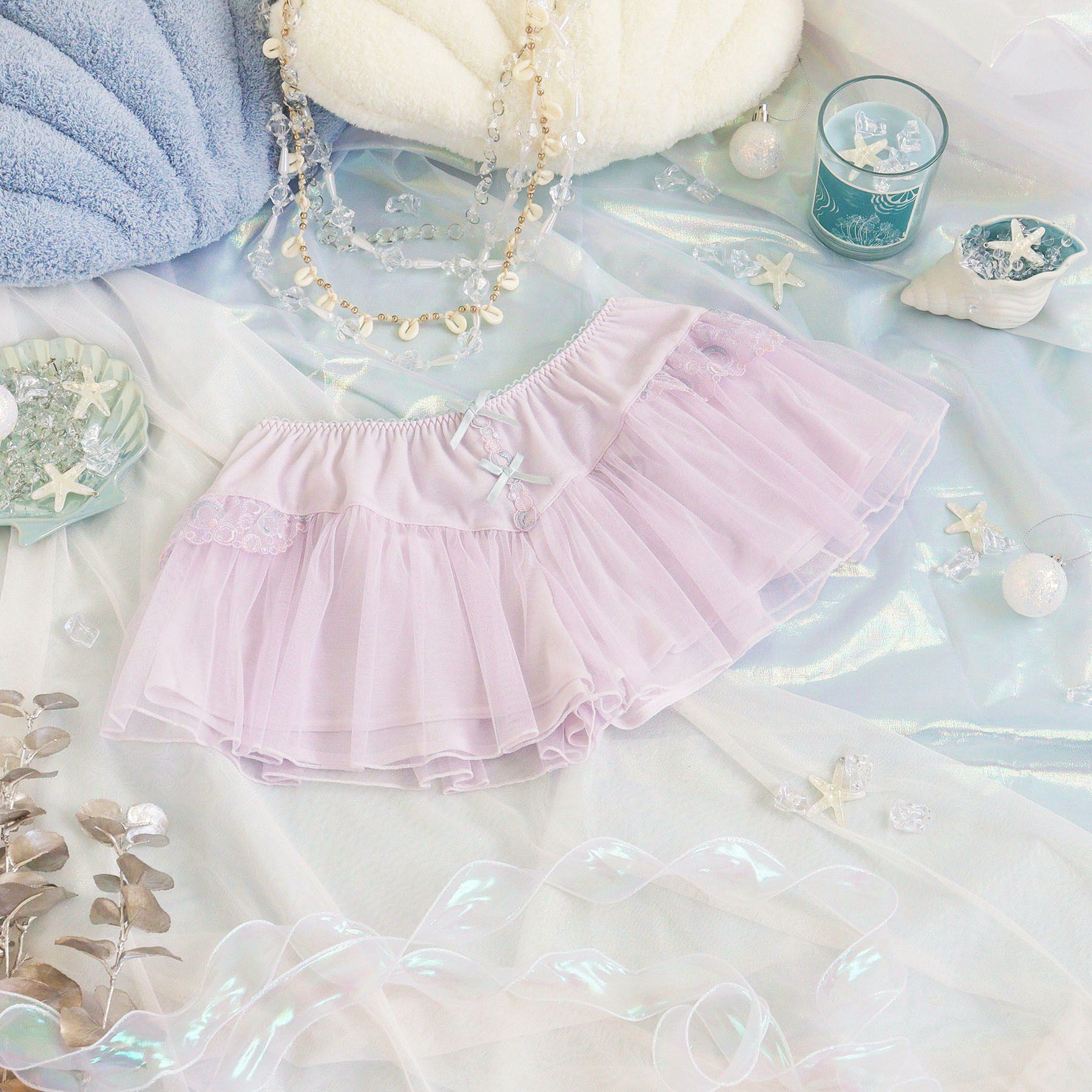 Risa Magli「アンチェ タップパンツ」|インナー|ラベンダー(080)