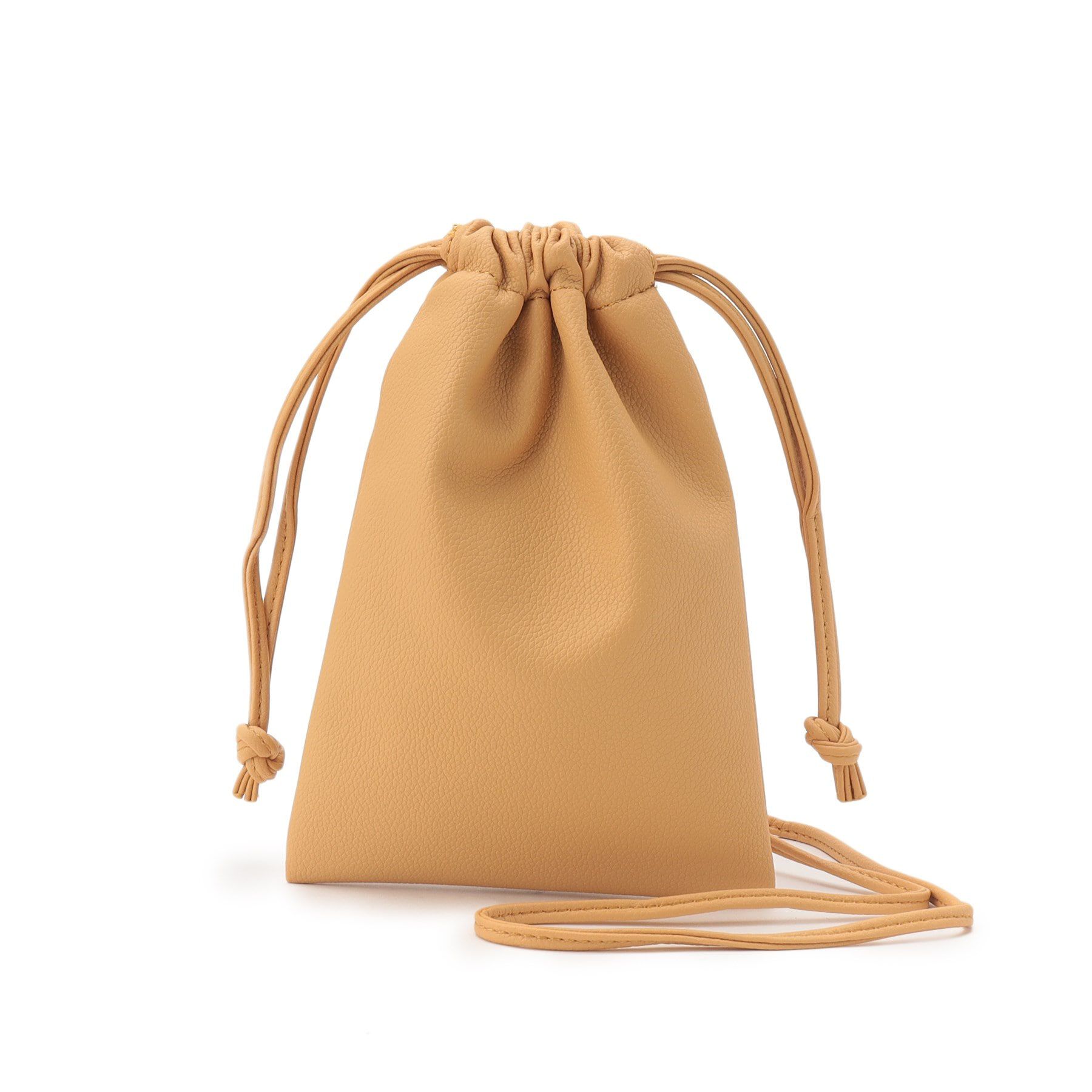 Ober Tashe「合皮ドロストミニショルダー」|ショルダー・メッセンジャー|イエロー(032)