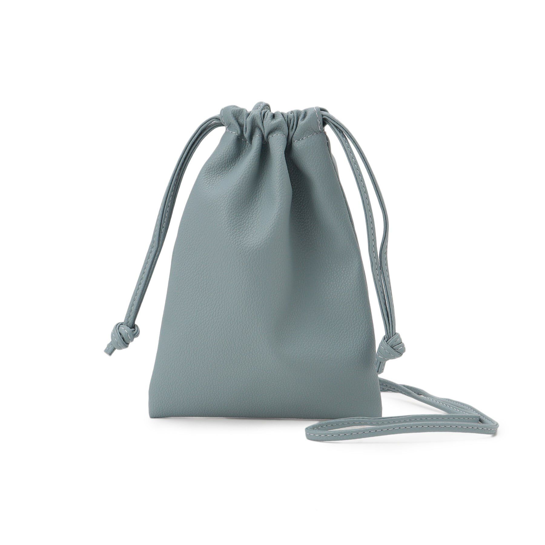 Ober Tashe「合皮ドロストミニショルダー」|ショルダー・メッセンジャー|ブルー(092)