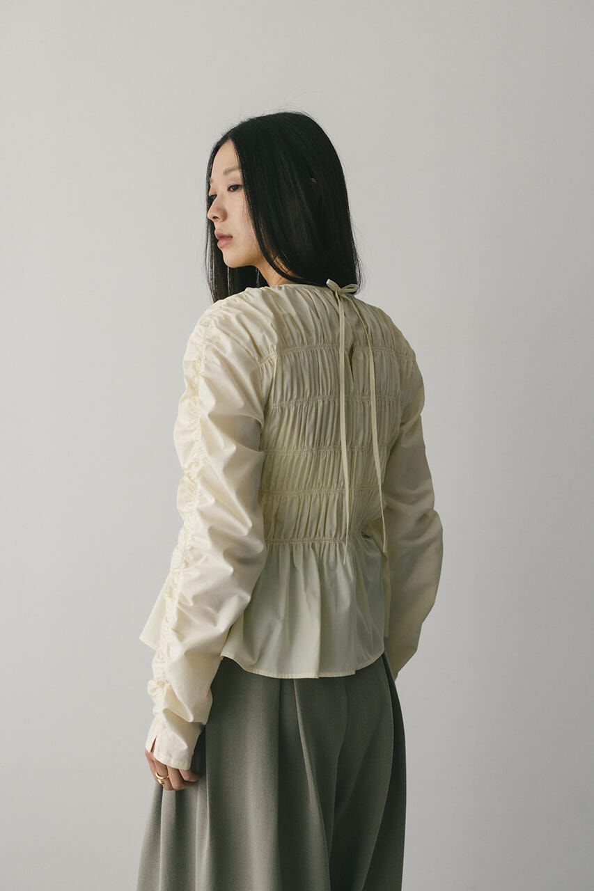 STYLEMIXER「シャーリングブラウス」|シャツ・ブラウス|