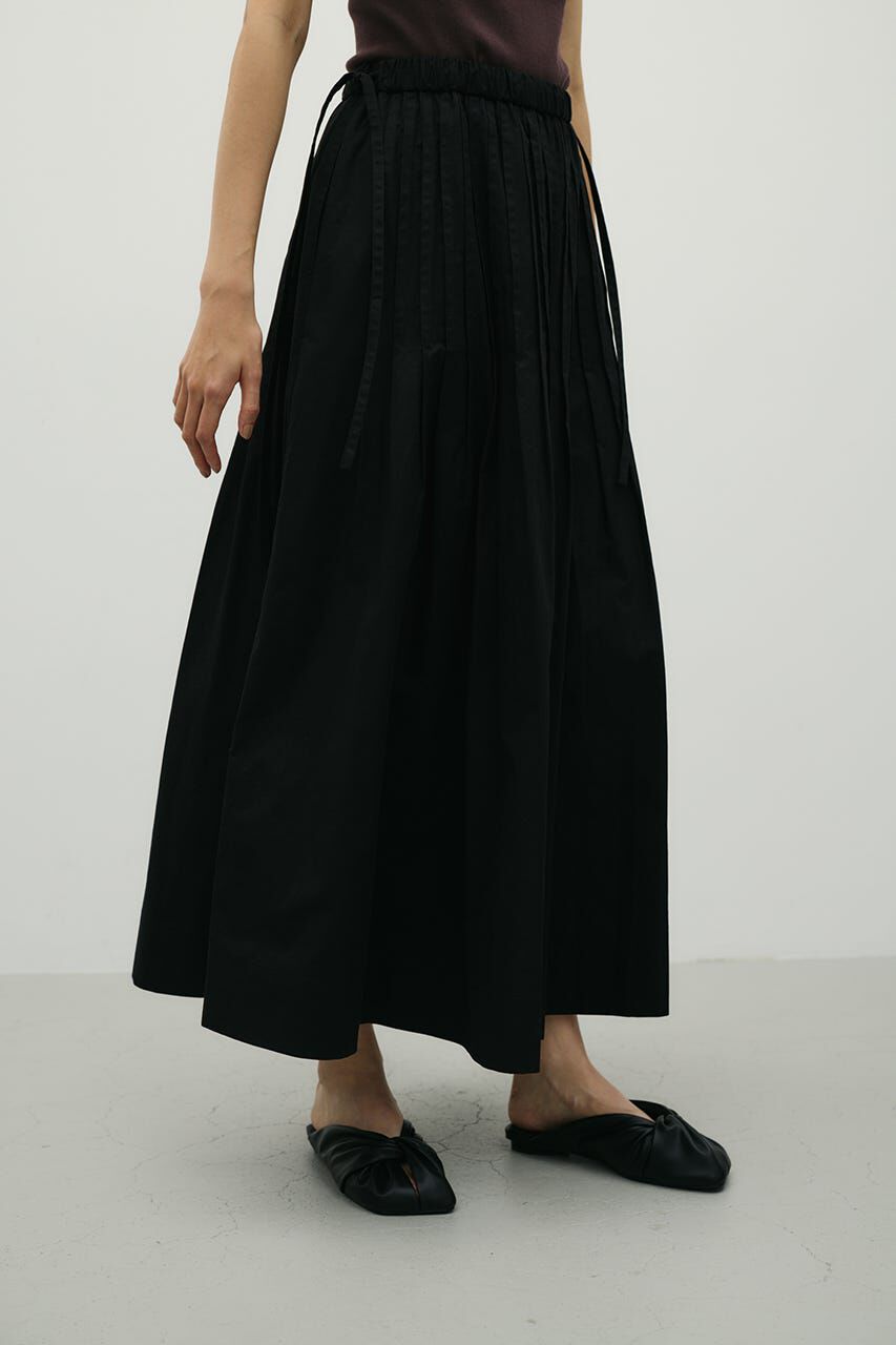 STYLEMIXER「タックプリーツフレアスカート」|スカート|