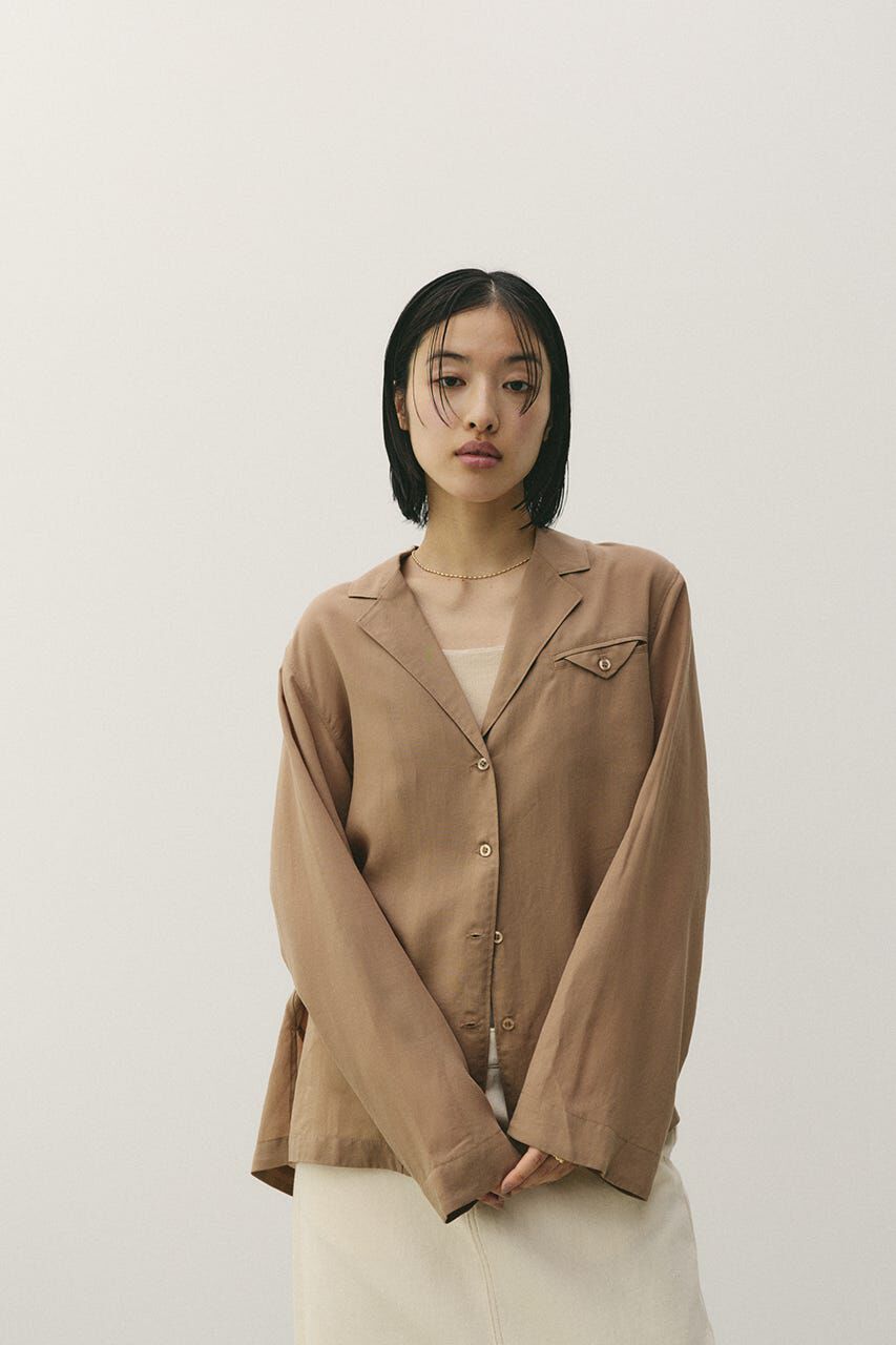 STYLEMIXER「テーラーカラーオープンシャツ」|シャツ・ブラウス|