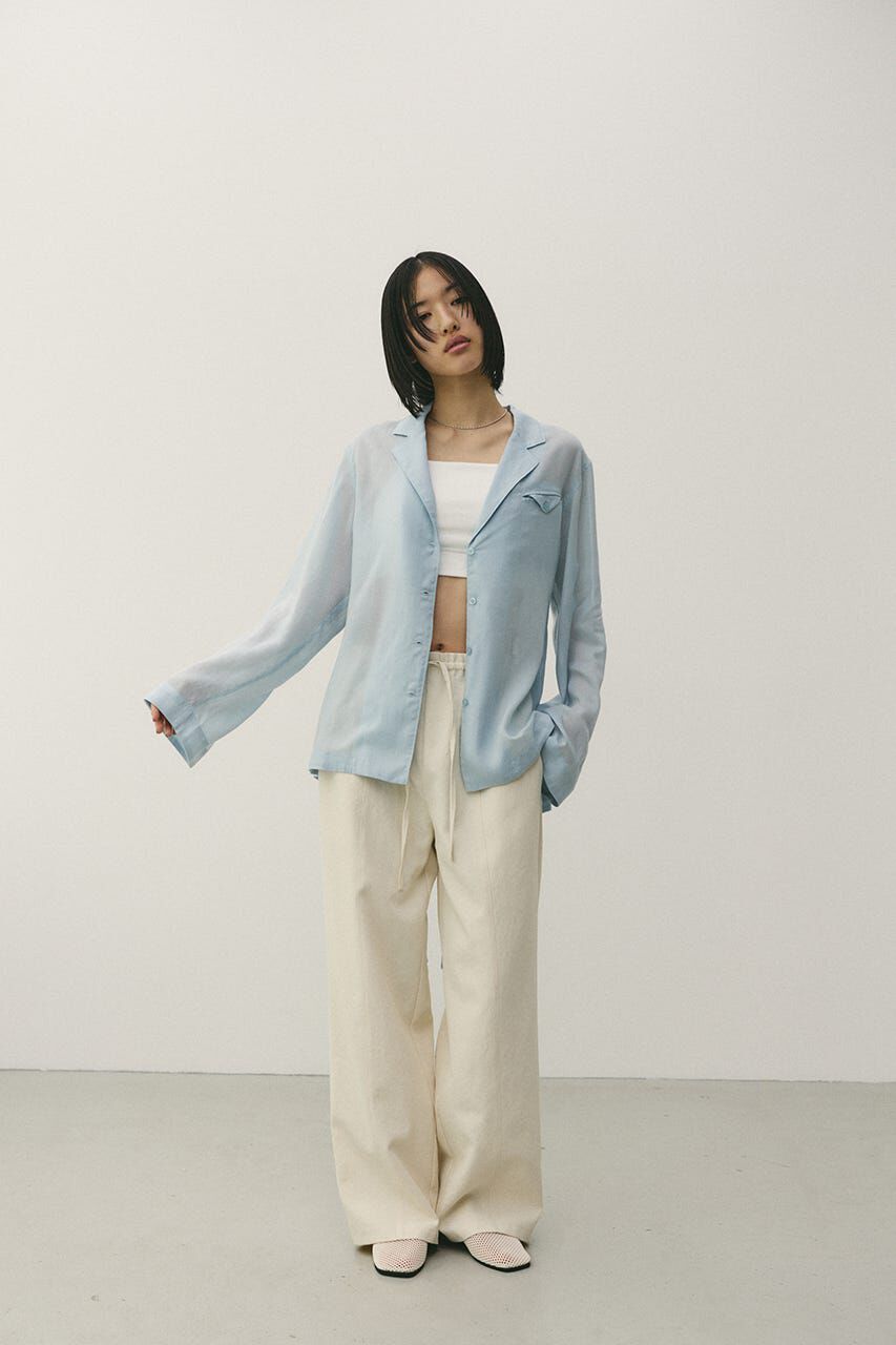 STYLEMIXER「テーラーカラーオープンシャツ」|シャツ・ブラウス|