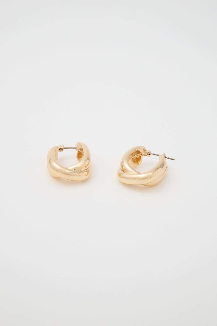 MOUSSY「DUAL HOOP イヤリング」|ピアス|