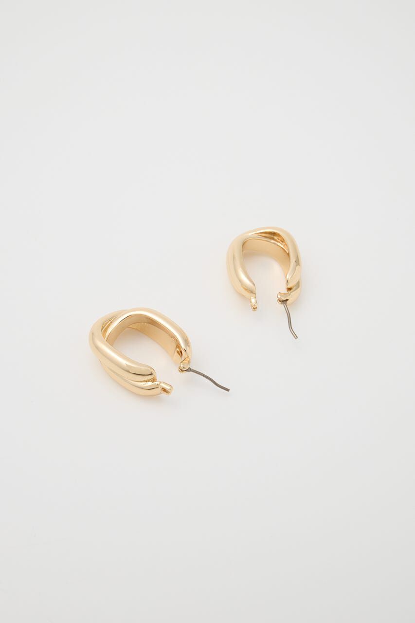 MOUSSY「DUAL HOOP イヤリング」|ピアス|