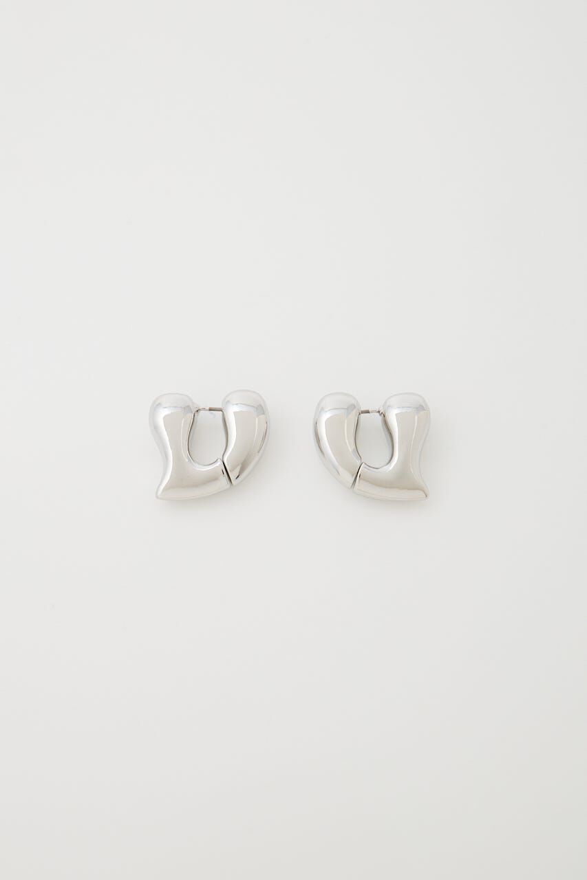 MOUSSY「OPEN HEART イヤリング」|ピアス|SLV