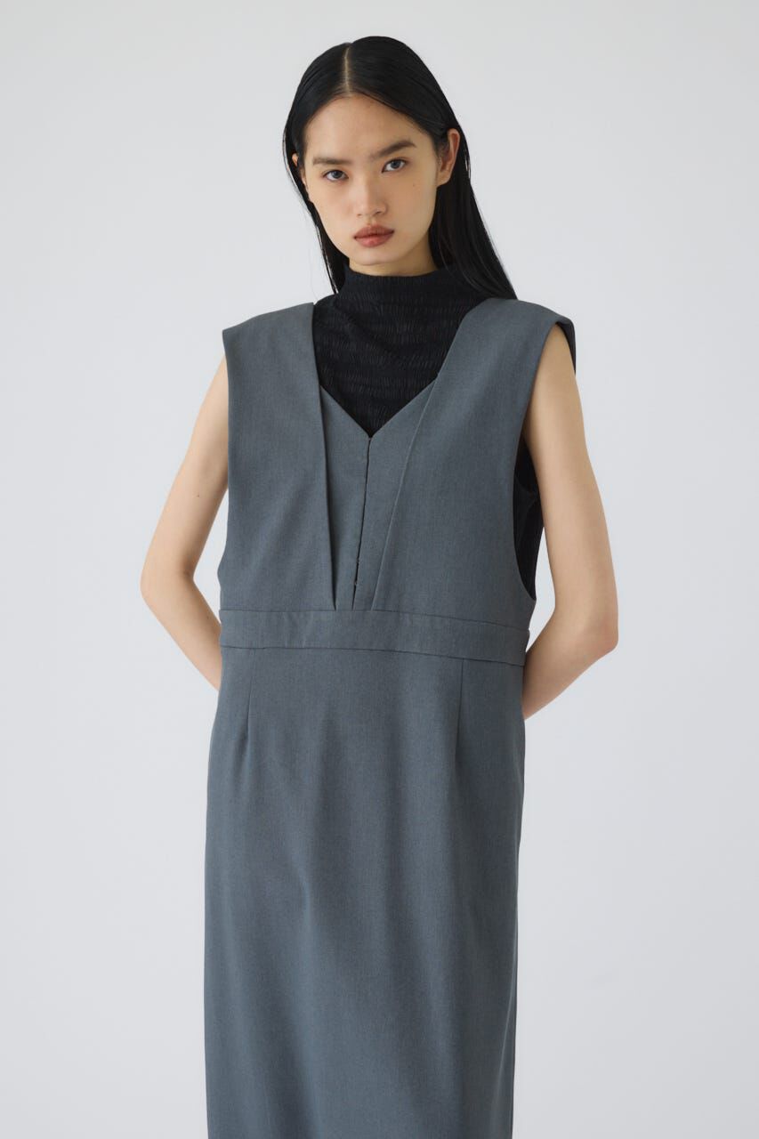 RIM.ARK 「Vest like jumper SK」|ワンピース|