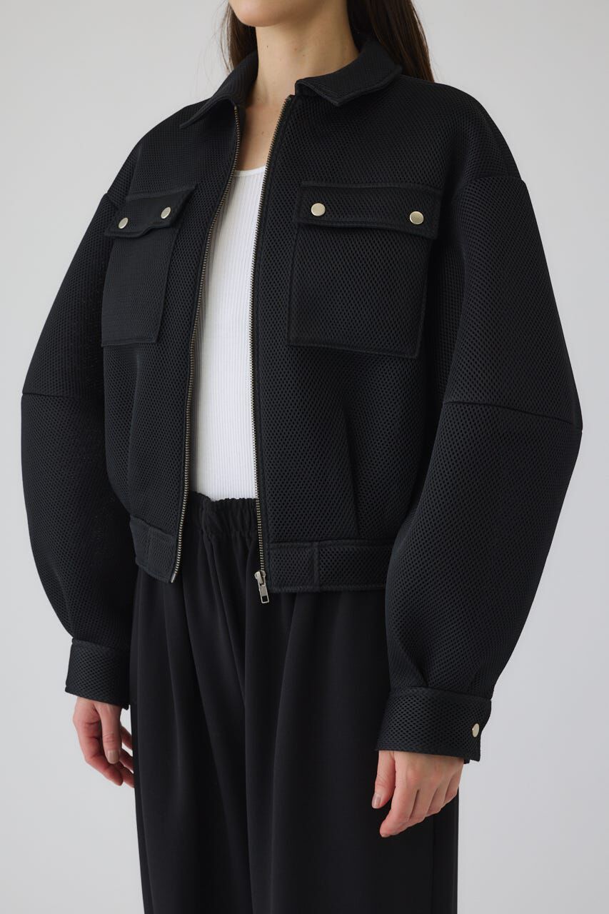 RIM.ARK 「Sponge fabric bomber blouson」|ブルゾン・スタジャン|BLK
