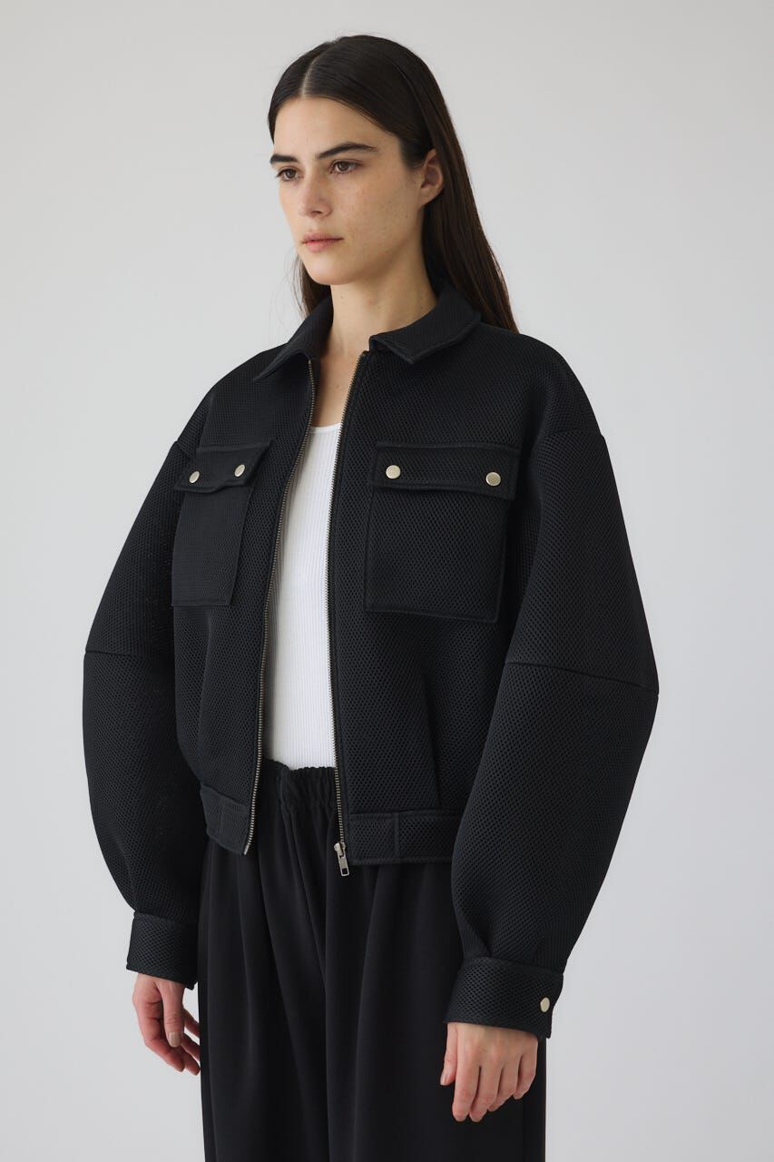 RIM.ARK 「Sponge fabric bomber blouson」|ブルゾン・スタジャン|