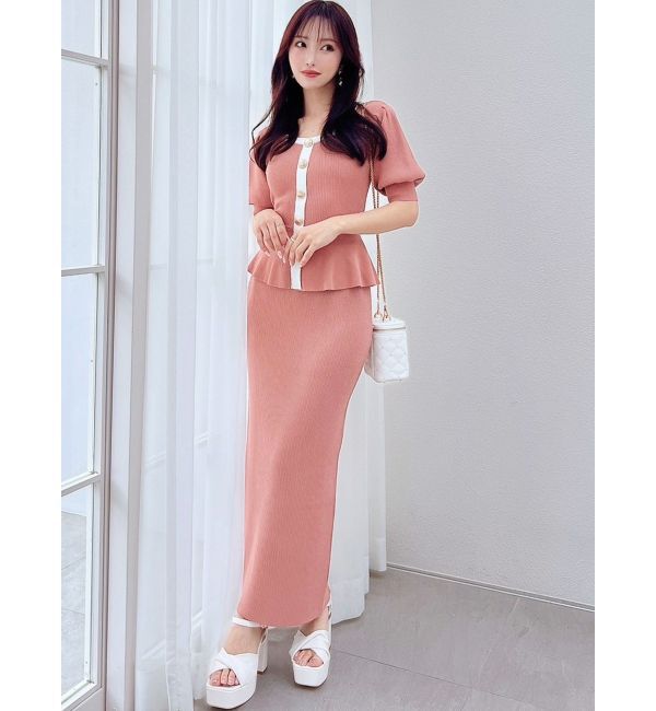 RESEXXY「リブニットペンシルスカート【セットアップ着用可能】」|スカート|