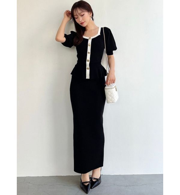 RESEXXY「リブニットペンシルスカート【セットアップ着用可能】」|スカート|