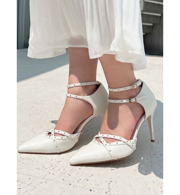 RESEXXY「スタッズポイントパンプス」|パンプス|