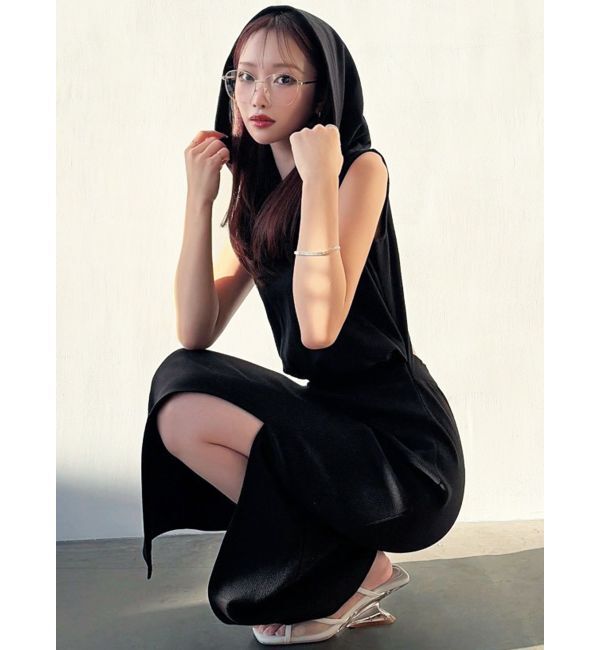 RESEXXY「スウェットフーディワンピース」|ワンピース|