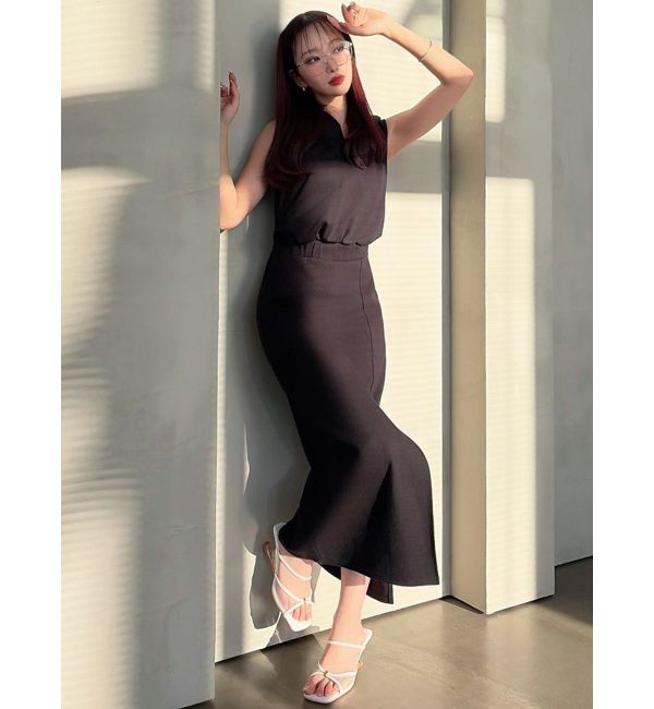 RESEXXY「スウェットフーディワンピース」|ワンピース|