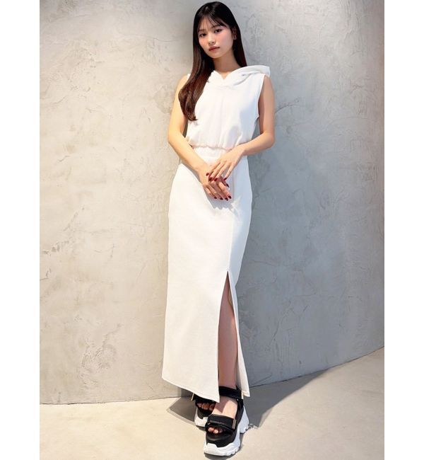 RESEXXY「スウェットフーディワンピース」|ワンピース|