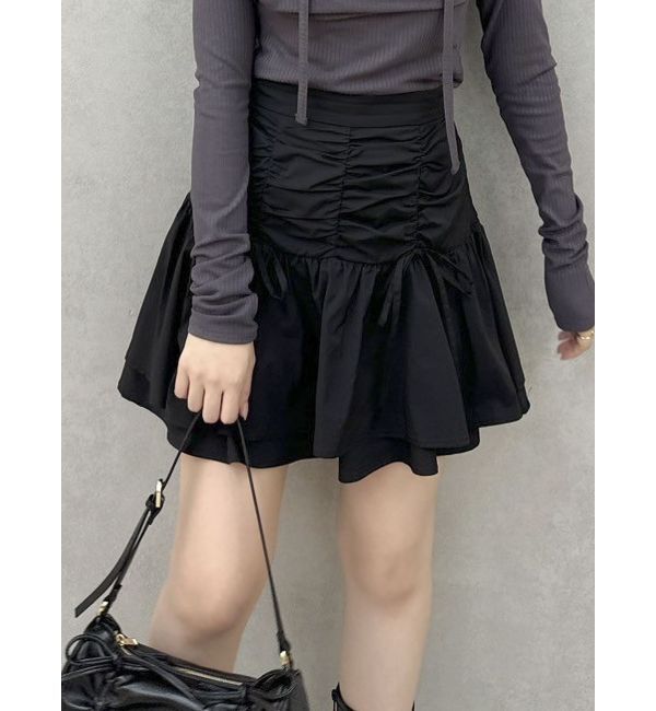 dazzlin「2ピースティアードミニスカート」|スカート|