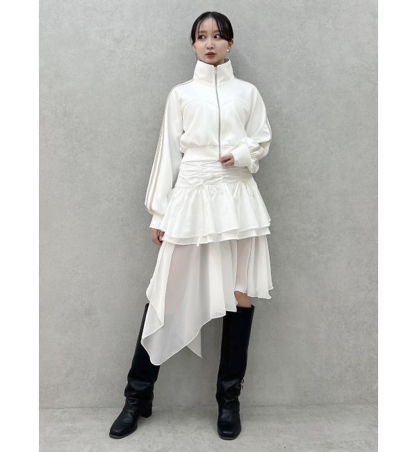 dazzlin「2ピースティアードミニスカート」|スカート|