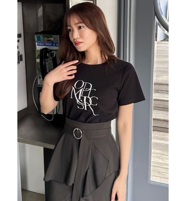 dazzlin「ロゴアートTシャツ」|Tシャツ・カットソー|