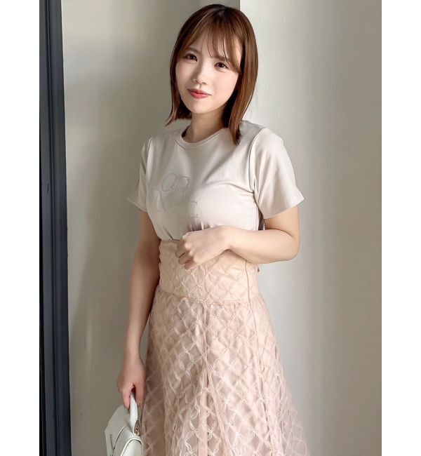 dazzlin「ロゴアートTシャツ」|Tシャツ・カットソー|