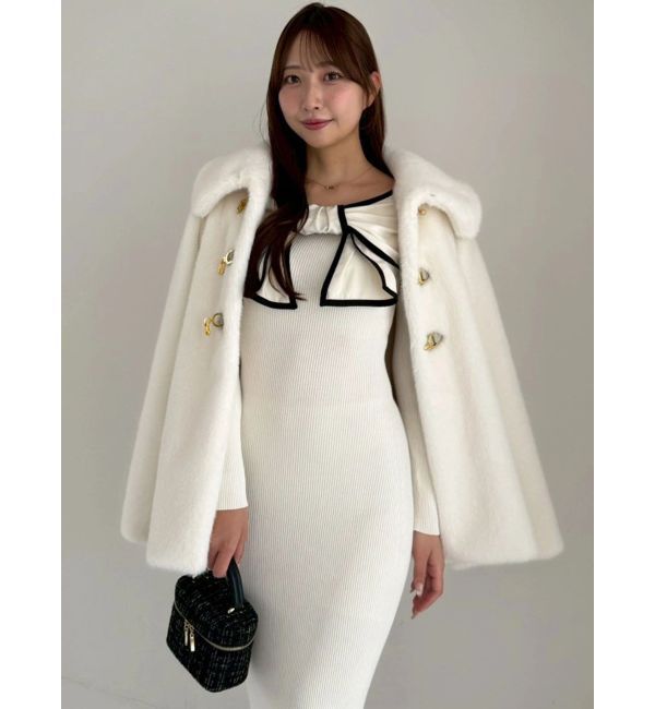 dazzlin「パイピングリボンニットワンピース」|ワンピース|