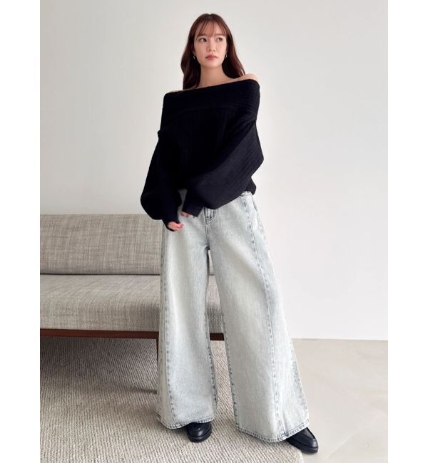 dazzlin「オーバーパステリーニット」|ニット・セーター|