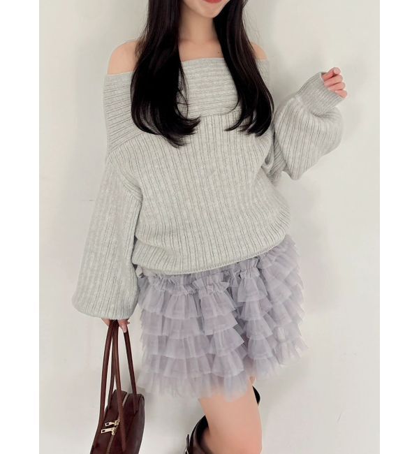 dazzlin「オーバーパステリーニット」|ニット・セーター|