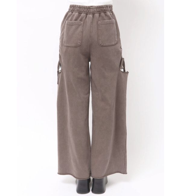 EMODA「カットリボンブリーチスウェットパンツ」|その他|