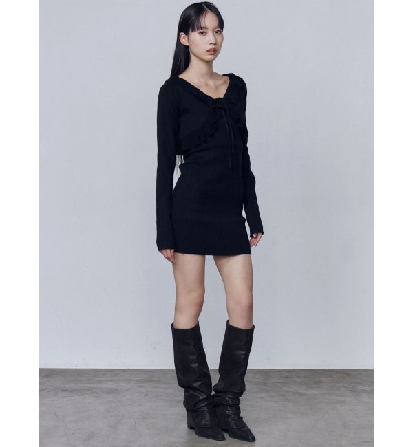 EMODA「ポインテッドカバーブーツ」|ロングブーツ|