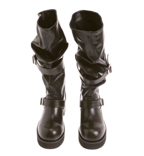 EMODA「ルーズベルトブーツ」|ロングブーツ|