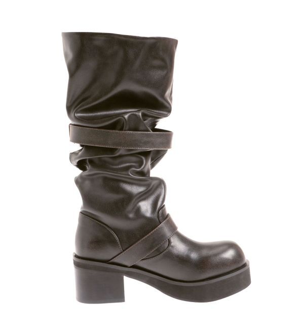 EMODA「ルーズベルトブーツ」|ロングブーツ|