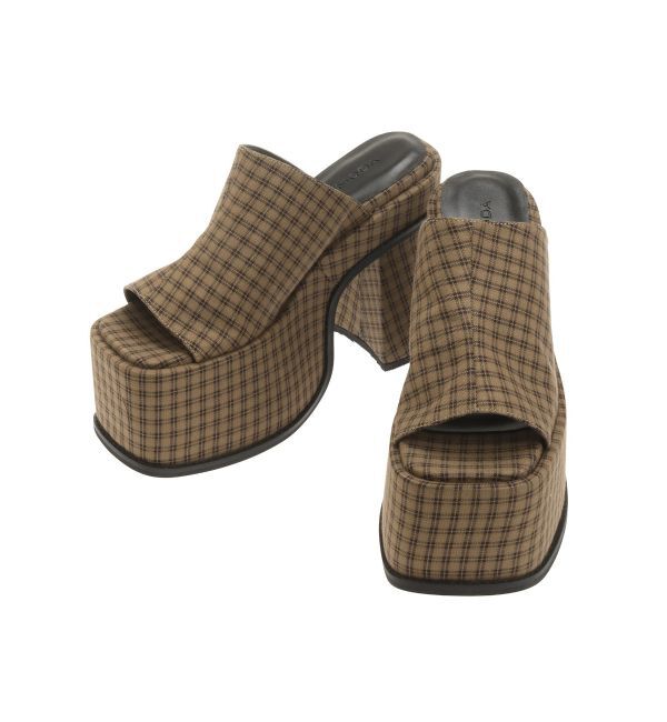 EMODA「プランプヒールサンダル」|サンダル|