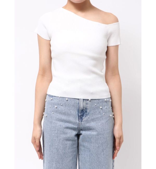 MERCURYDUO「【追加生産】BIGリボン付きニットトップス」|ニット・セーター|