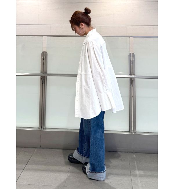 Ungrid「カットオフビッグシルエットシャツ」|シャツ・ブラウス|