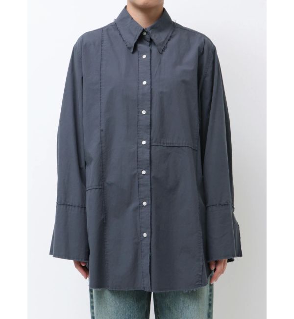 Ungrid「カットオフビッグシルエットシャツ」|シャツ・ブラウス|