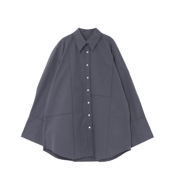 Ungrid「カットオフビッグシルエットシャツ」|シャツ・ブラウス|