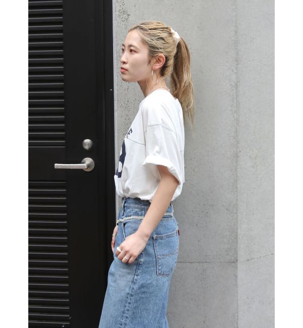 Ungrid「ナンバリングルーズTee」|Tシャツ・カットソー|